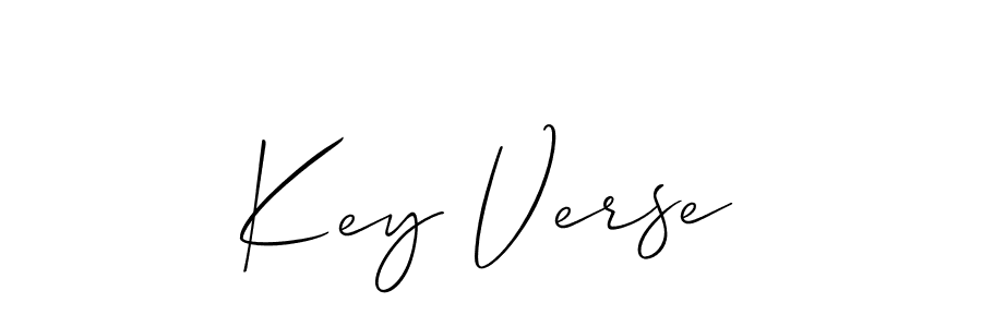 Also we have Key Verse name is the best signature style. Create professional handwritten signature collection using Allison_Script autograph style. Key Verse signature style 2 images and pictures png