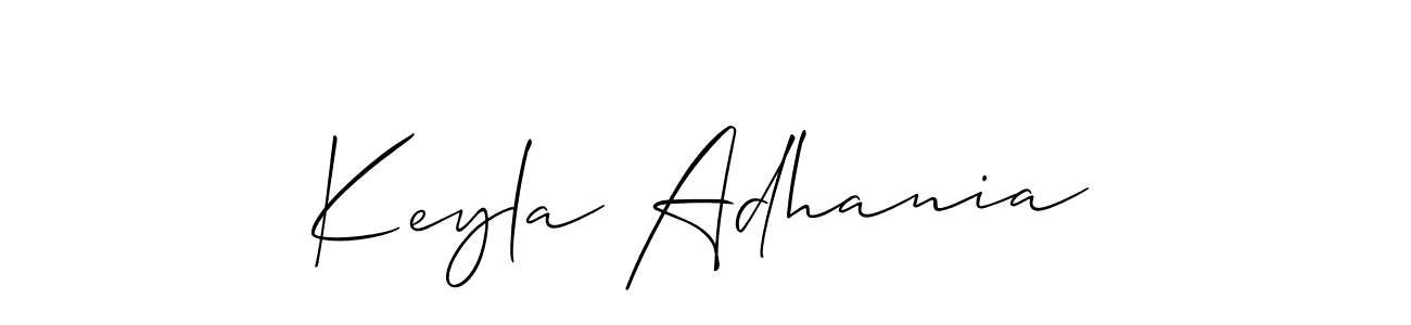 Once you've used our free online signature maker to create your best signature Allison_Script style, it's time to enjoy all of the benefits that Keyla Adhania name signing documents. Keyla Adhania signature style 2 images and pictures png