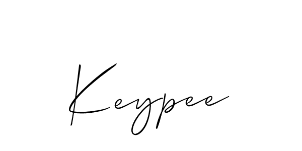 Make a short Keypee signature style. Manage your documents anywhere anytime using Allison_Script. Create and add eSignatures, submit forms, share and send files easily. Keypee signature style 2 images and pictures png