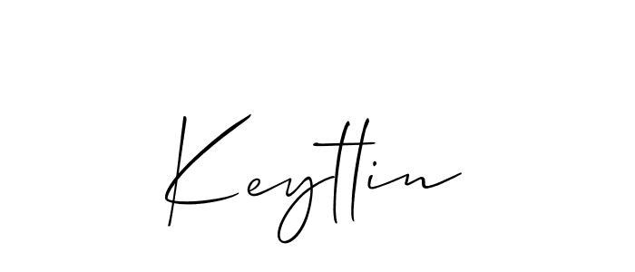 Use a signature maker to create a handwritten signature online. With this signature software, you can design (Allison_Script) your own signature for name Keytlin. Keytlin signature style 2 images and pictures png