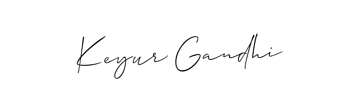 Similarly Allison_Script is the best handwritten signature design. Signature creator online .You can use it as an online autograph creator for name Keyur Gandhi. Keyur Gandhi signature style 2 images and pictures png