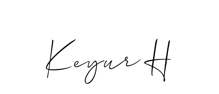 Check out images of Autograph of Keyur H name. Actor Keyur H Signature Style. Allison_Script is a professional sign style online. Keyur H signature style 2 images and pictures png