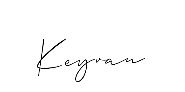 You can use this online signature creator to create a handwritten signature for the name Keyvan. This is the best online autograph maker. Keyvan signature style 2 images and pictures png