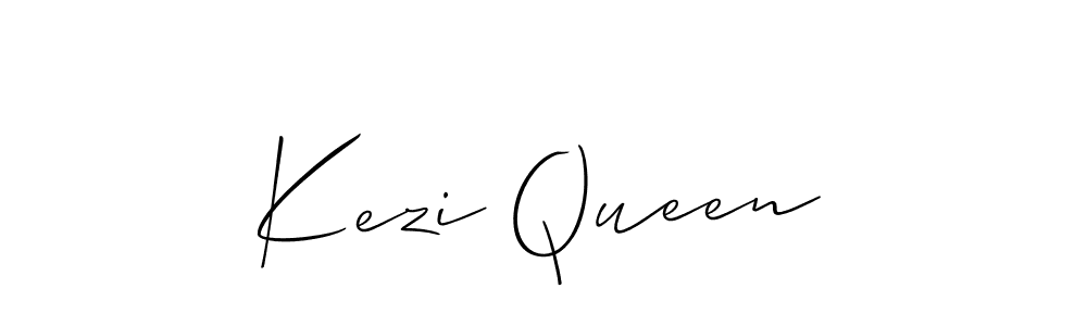 Similarly Allison_Script is the best handwritten signature design. Signature creator online .You can use it as an online autograph creator for name Kezi Queen. Kezi Queen signature style 2 images and pictures png