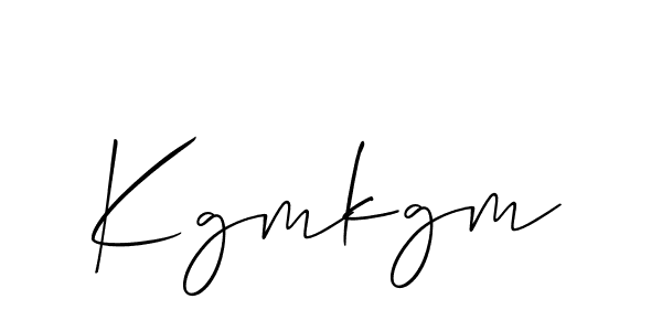 How to make Kgmkgm name signature. Use Allison_Script style for creating short signs online. This is the latest handwritten sign. Kgmkgm signature style 2 images and pictures png