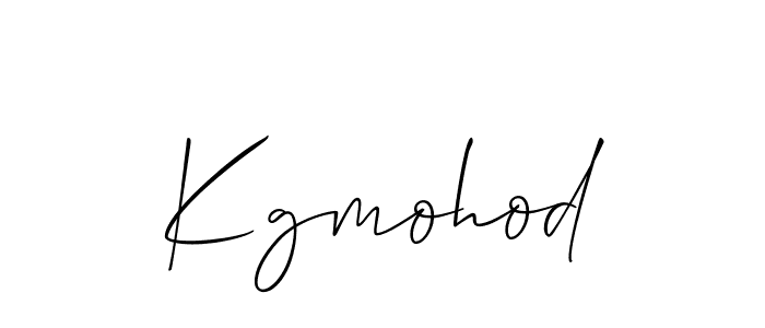 How to Draw Kgmohod signature style? Allison_Script is a latest design signature styles for name Kgmohod. Kgmohod signature style 2 images and pictures png