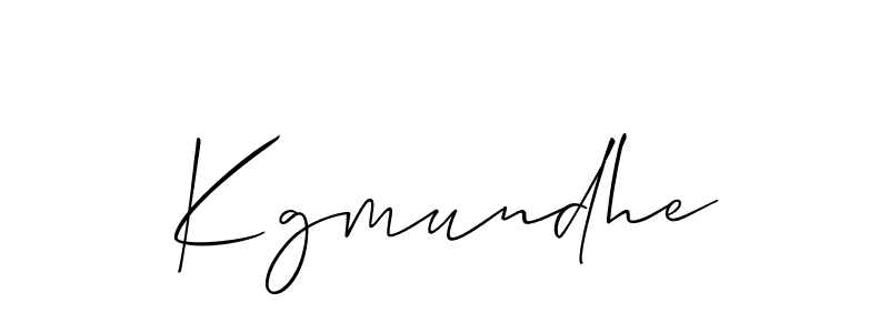 Kgmundhe stylish signature style. Best Handwritten Sign (Allison_Script) for my name. Handwritten Signature Collection Ideas for my name Kgmundhe. Kgmundhe signature style 2 images and pictures png