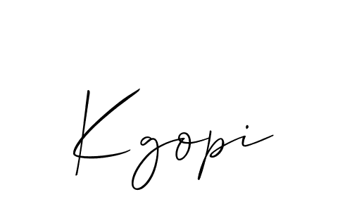 Similarly Allison_Script is the best handwritten signature design. Signature creator online .You can use it as an online autograph creator for name Kgopi. Kgopi signature style 2 images and pictures png