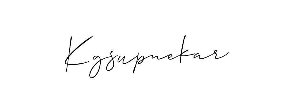 You can use this online signature creator to create a handwritten signature for the name Kgsupnekar. This is the best online autograph maker. Kgsupnekar signature style 2 images and pictures png