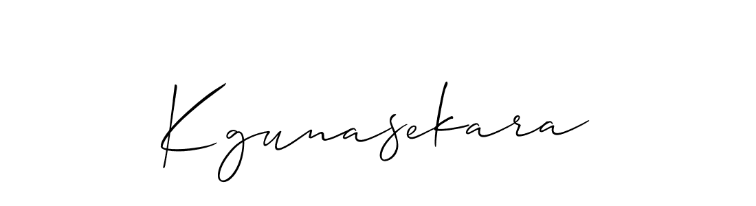 You can use this online signature creator to create a handwritten signature for the name Kgunasekara. This is the best online autograph maker. Kgunasekara signature style 2 images and pictures png