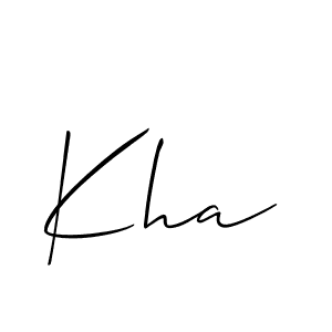 Also You can easily find your signature by using the search form. We will create Kha name handwritten signature images for you free of cost using Allison_Script sign style. Kha signature style 2 images and pictures png