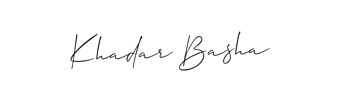 You can use this online signature creator to create a handwritten signature for the name Khadar Basha. This is the best online autograph maker. Khadar Basha signature style 2 images and pictures png