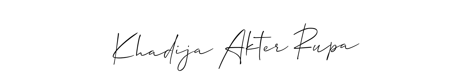 Here are the top 10 professional signature styles for the name Khadija Akter Rupa. These are the best autograph styles you can use for your name. Khadija Akter Rupa signature style 2 images and pictures png