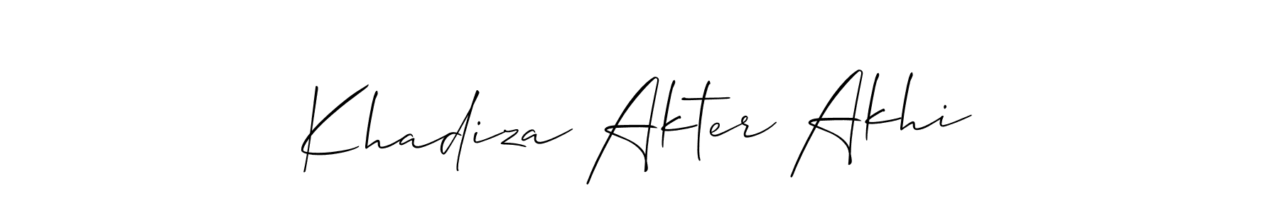 Here are the top 10 professional signature styles for the name Khadiza Akter Akhi. These are the best autograph styles you can use for your name. Khadiza Akter Akhi signature style 2 images and pictures png