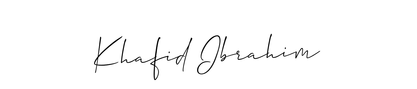 Check out images of Autograph of Khafid Ibrahim name. Actor Khafid Ibrahim Signature Style. Allison_Script is a professional sign style online. Khafid Ibrahim signature style 2 images and pictures png