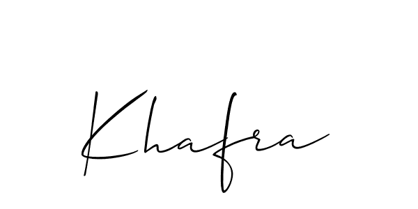 Also we have Khafra name is the best signature style. Create professional handwritten signature collection using Allison_Script autograph style. Khafra signature style 2 images and pictures png
