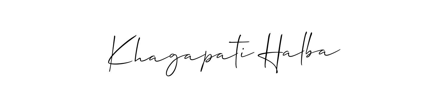 Check out images of Autograph of Khagapati Halba name. Actor Khagapati Halba Signature Style. Allison_Script is a professional sign style online. Khagapati Halba signature style 2 images and pictures png