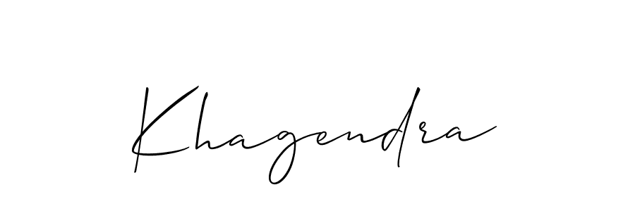 You should practise on your own different ways (Allison_Script) to write your name (Khagendra) in signature. don't let someone else do it for you. Khagendra signature style 2 images and pictures png