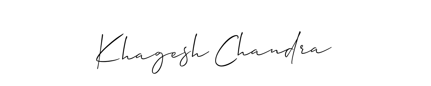 This is the best signature style for the Khagesh Chandra name. Also you like these signature font (Allison_Script). Mix name signature. Khagesh Chandra signature style 2 images and pictures png