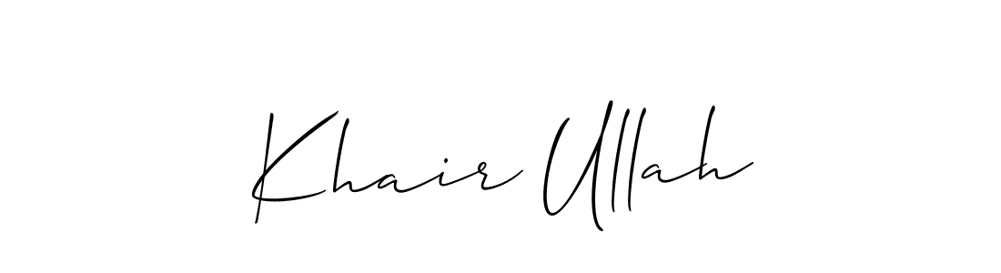 Check out images of Autograph of Khair Ullah name. Actor Khair Ullah Signature Style. Allison_Script is a professional sign style online. Khair Ullah signature style 2 images and pictures png