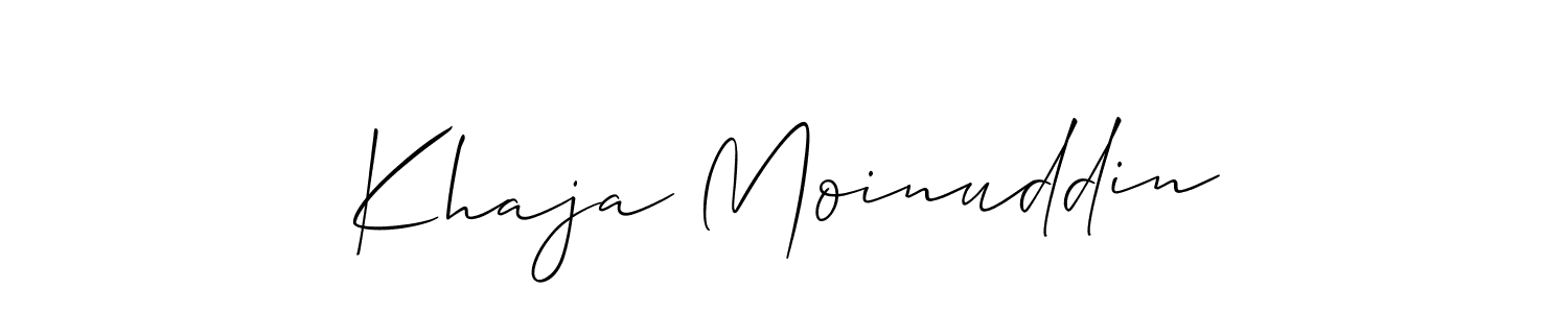 Here are the top 10 professional signature styles for the name Khaja Moinuddin. These are the best autograph styles you can use for your name. Khaja Moinuddin signature style 2 images and pictures png
