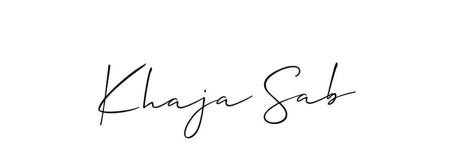 This is the best signature style for the Khaja Sab name. Also you like these signature font (Allison_Script). Mix name signature. Khaja Sab signature style 2 images and pictures png