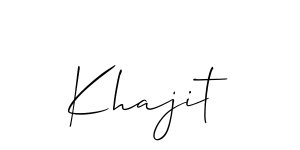 You should practise on your own different ways (Allison_Script) to write your name (Khajit) in signature. don't let someone else do it for you. Khajit signature style 2 images and pictures png