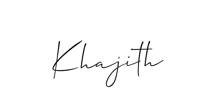 Check out images of Autograph of Khajith name. Actor Khajith Signature Style. Allison_Script is a professional sign style online. Khajith signature style 2 images and pictures png