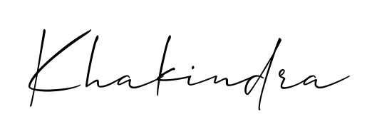 Similarly Allison_Script is the best handwritten signature design. Signature creator online. You can use it as an online autograph creator for name Khakindra. Khakindra signature style 2 images and pictures png