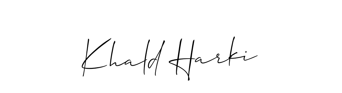 Here are the top 10 professional signature styles for the name Khald Harki. These are the best autograph styles you can use for your name. Khald Harki signature style 2 images and pictures png