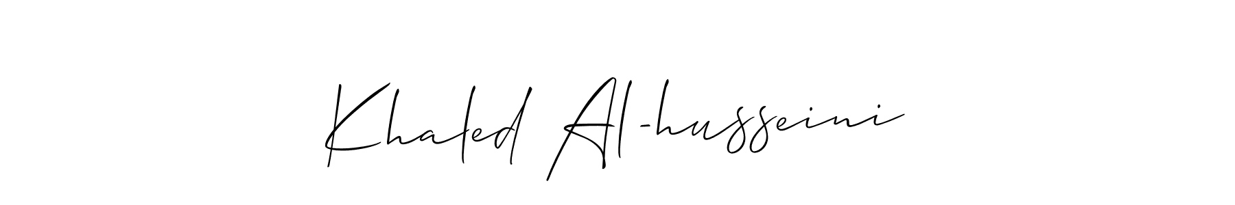 Here are the top 10 professional signature styles for the name Khaled Al-husseini. These are the best autograph styles you can use for your name. Khaled Al-husseini signature style 2 images and pictures png
