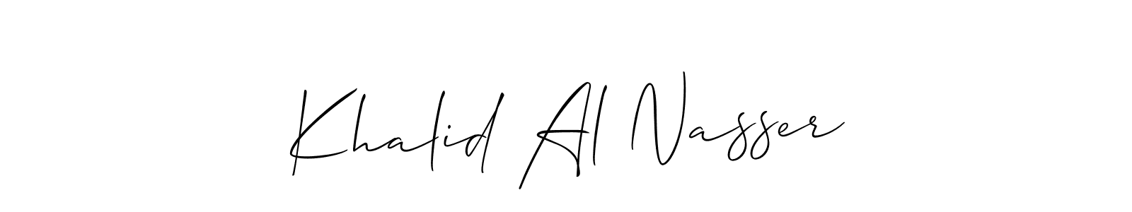 Make a short Khalid Al Nasser signature style. Manage your documents anywhere anytime using Allison_Script. Create and add eSignatures, submit forms, share and send files easily. Khalid Al Nasser signature style 2 images and pictures png
