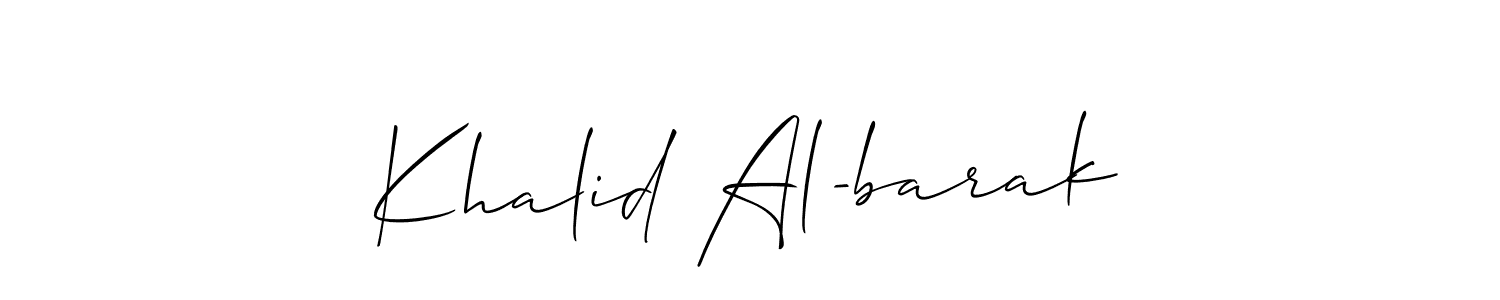 Here are the top 10 professional signature styles for the name Khalid Al-barak. These are the best autograph styles you can use for your name. Khalid Al-barak signature style 2 images and pictures png