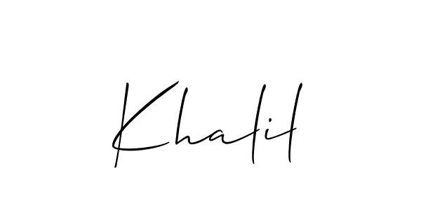 Here are the top 10 professional signature styles for the name Khalil. These are the best autograph styles you can use for your name. Khalil signature style 2 images and pictures png