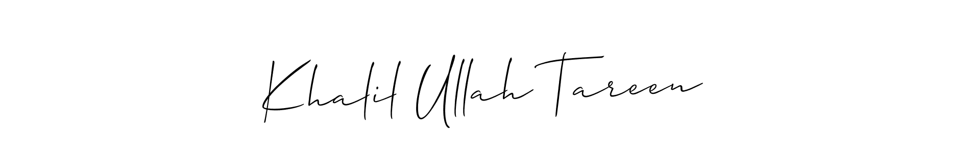 Once you've used our free online signature maker to create your best signature Allison_Script style, it's time to enjoy all of the benefits that Khalil Ullah Tareen name signing documents. Khalil Ullah Tareen signature style 2 images and pictures png