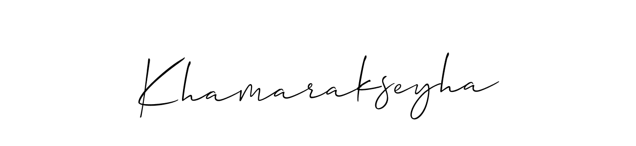 This is the best signature style for the Khamarakseyha name. Also you like these signature font (Allison_Script). Mix name signature. Khamarakseyha signature style 2 images and pictures png