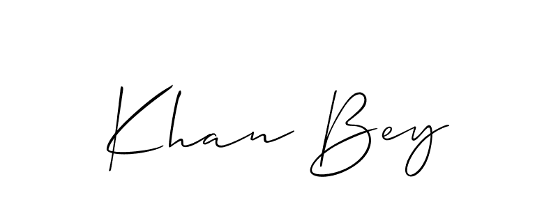 How to Draw Khan Bey signature style? Allison_Script is a latest design signature styles for name Khan Bey. Khan Bey signature style 2 images and pictures png