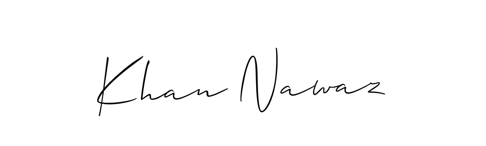 It looks lik you need a new signature style for name Khan Nawaz. Design unique handwritten (Allison_Script) signature with our free signature maker in just a few clicks. Khan Nawaz signature style 2 images and pictures png