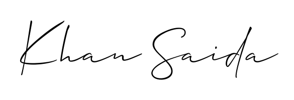 Also You can easily find your signature by using the search form. We will create Khan Saida name handwritten signature images for you free of cost using Allison_Script sign style. Khan Saida signature style 2 images and pictures png
