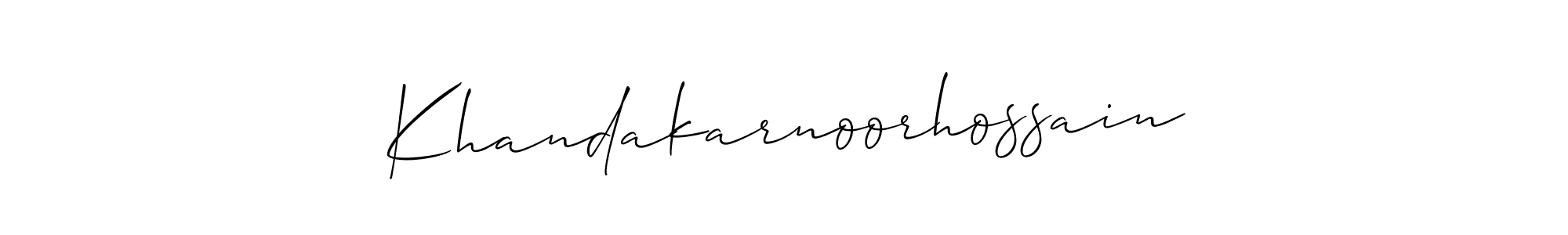 See photos of Khandakarnoorhossain official signature by Spectra . Check more albums & portfolios. Read reviews & check more about Allison_Script font. Khandakarnoorhossain signature style 2 images and pictures png