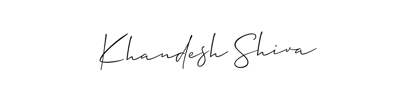 Check out images of Autograph of Khandesh Shiva name. Actor Khandesh Shiva Signature Style. Allison_Script is a professional sign style online. Khandesh Shiva signature style 2 images and pictures png