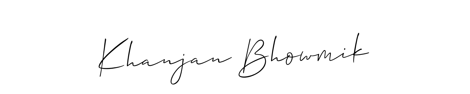 See photos of Khanjan Bhowmik official signature by Spectra . Check more albums & portfolios. Read reviews & check more about Allison_Script font. Khanjan Bhowmik signature style 2 images and pictures png