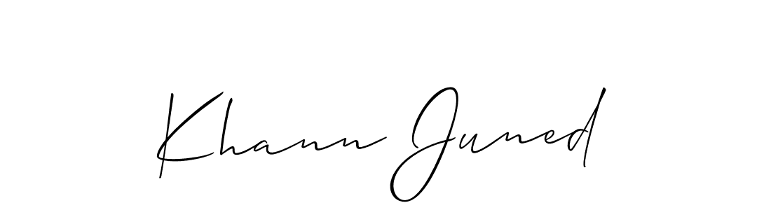 Make a beautiful signature design for name Khann Juned. Use this online signature maker to create a handwritten signature for free. Khann Juned signature style 2 images and pictures png