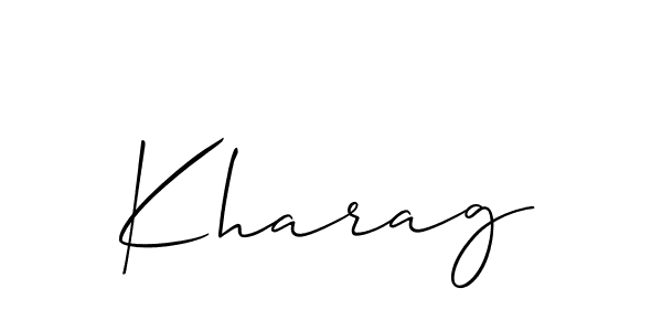 Check out images of Autograph of Kharag name. Actor Kharag Signature Style. Allison_Script is a professional sign style online. Kharag signature style 2 images and pictures png