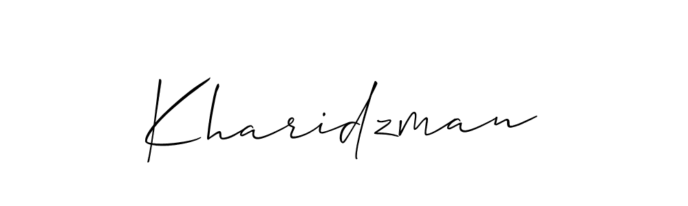 Once you've used our free online signature maker to create your best signature Allison_Script style, it's time to enjoy all of the benefits that Kharidzman name signing documents. Kharidzman signature style 2 images and pictures png