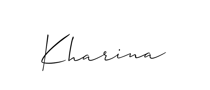 You can use this online signature creator to create a handwritten signature for the name Kharina. This is the best online autograph maker. Kharina signature style 2 images and pictures png
