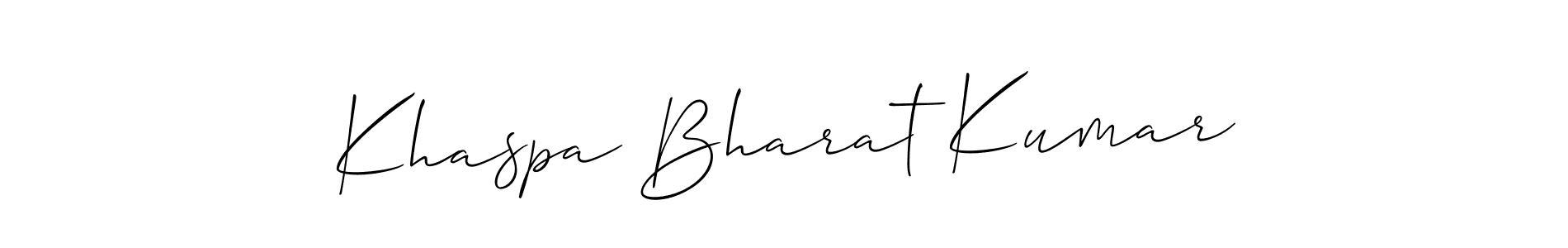 Here are the top 10 professional signature styles for the name Khaspa Bharat Kumar. These are the best autograph styles you can use for your name. Khaspa Bharat Kumar signature style 2 images and pictures png