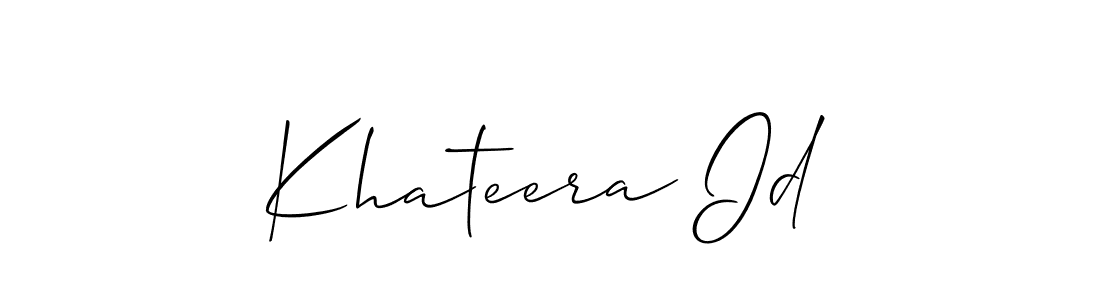 You can use this online signature creator to create a handwritten signature for the name Khateera Id. This is the best online autograph maker. Khateera Id signature style 2 images and pictures png