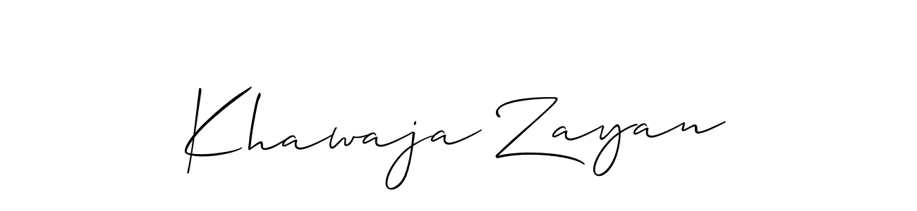 Here are the top 10 professional signature styles for the name Khawaja Zayan. These are the best autograph styles you can use for your name. Khawaja Zayan signature style 2 images and pictures png