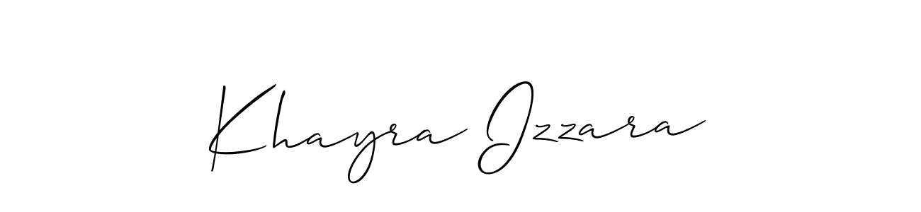 Check out images of Autograph of Khayra Izzara name. Actor Khayra Izzara Signature Style. Allison_Script is a professional sign style online. Khayra Izzara signature style 2 images and pictures png